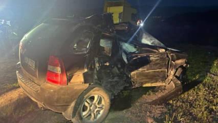 Ardahan'da feci kaza: 2 ölü 2 yaralı
