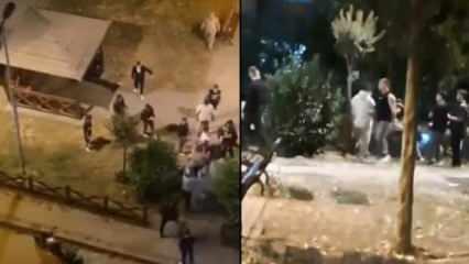 Ataşehir'de iki grup arasında tekme ve yumruklu kavga