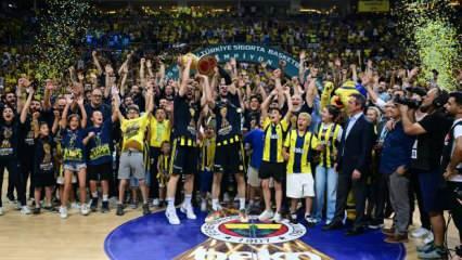 Basketbol Süper Ligi'nde sampiyon Fenerbahçe
