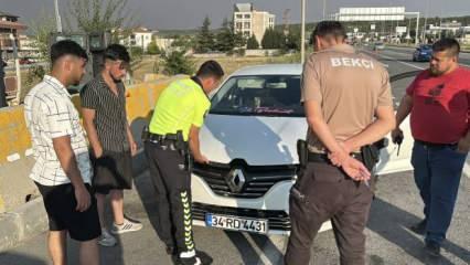 Çakarlı araca 276 bin lira ceza kesildi! Suçu kayınpederine attı