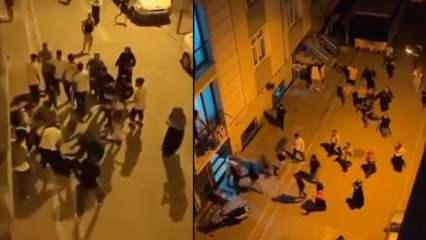 Esenyurt’ta iki aile birbirine girdi! Tekme ve yumruklar havada uçuştu