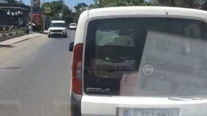 Ambulansa yol vermeyen araç sürücüne para cezası uygulandı