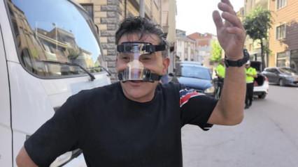 İnegöl'de 10 kez kask cezası yedi, sonunda polislere teşekkür etti
