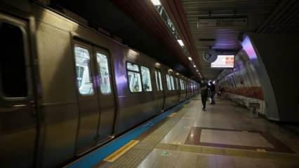İstanbul'da bazı metro istasyonları işletmeye kapatılacak