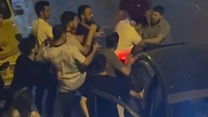 İzmir sokakları ringe döndü! Hem dövdü hem kameraya aldı
