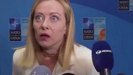 Meloni’nin yüz ifadeleri gündem oldu!