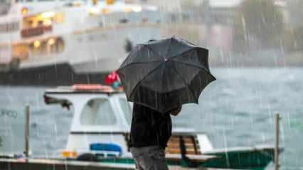 Meteoroloji'den serinleten uyarı: İstanbul dahil birçok ile yağış geliyor! 