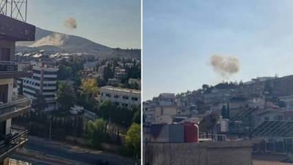Son dakika: Ateşkes sonrası Şam'da şiddetli patlamalar