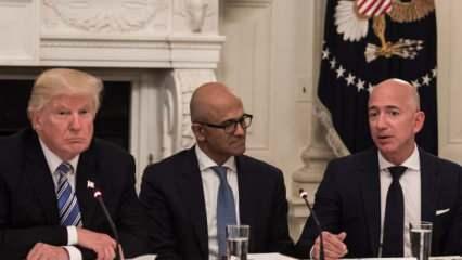 Trump'tan görkemli düğün yapan Jeff Bezos'a soğuk duş!