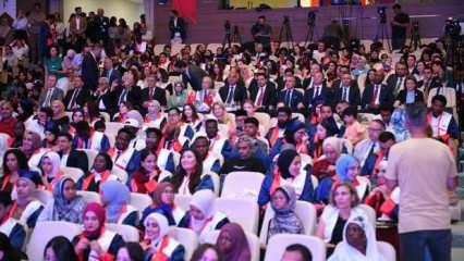 Türkiye Burslusu uluslararası öğrenciler, mezun oldu