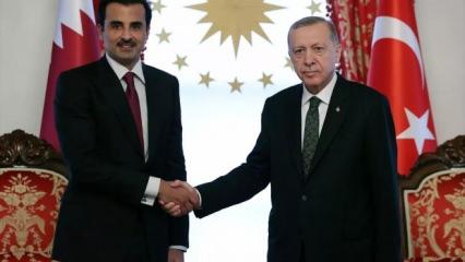 Türkiye'den Katar açıklaması! Erdoğan, Al Sani ile görüştü: Her türlü saldırıyı kınıyoruz