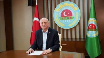 TZOB Başkanı, kuraklıktan zarar gören çiftçilerin borçlarının ertelenmesini istedi