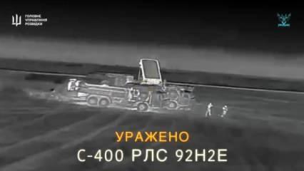 Ukrayna'dan, Rusya'ya S-400 darbesi! Dronelarla imha ettiler