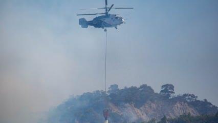 145 helikopter, 28 uçak, 14 İHA... Yangın söndürme filomuz dünya lideri!