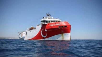 Oruç Reis Sismik Araştırma Gemisi Mavi Vatan'a döndü