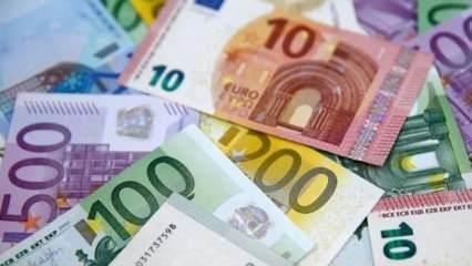 Euro tarihi zirve göründü