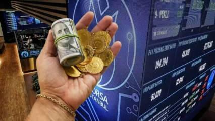  Altın, döviz ve Borsa'da rakamlar tırmanışa geçti!