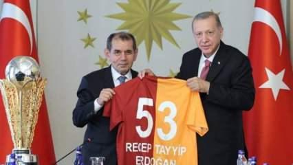 Ameliyat olmuştu! Başkan Erdoğan'dan Dursun Özbek'e ziyaret