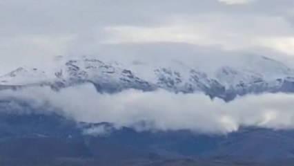 Bayburt ve Trabzon'da temmuz ayında kar sürprizi