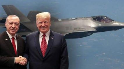 Erdoğan'dan F-35 açıklaması: Trump döneminde peyderpey teslim edilecektir
