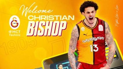 Galatasaray MCT Technic Erkek Basketbol Takımı, Christian Bishop'ı transfer etti