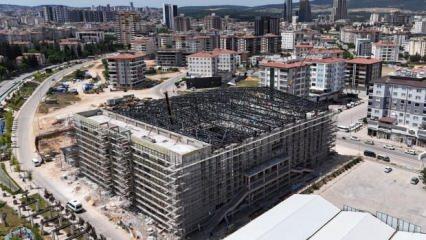 Gaziantep'in yeni spor üssü hızla yükseliyor