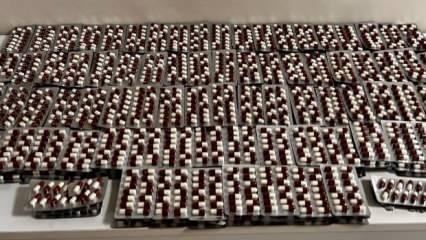 İkametinde tam 3 bin 252 sentetik ecza ele geçirildi