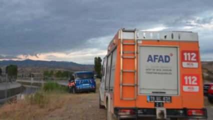 Kaybolan kişinin HES kanalında arama çalışması başlatıldı