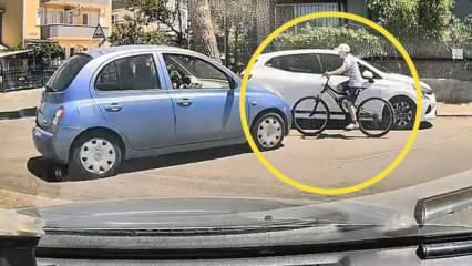 Kocaeli'de akılalmaz kaza! Bisikletli çocuk İki otomobilin arasında ezildi