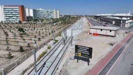 Konya'da Stadyum-Şehir Hastanesi Tramvayı 2. Etap temeli atılacak