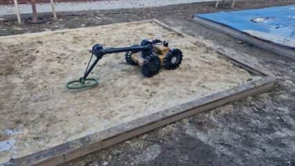 Mayın avcı robotu göreve hazırlanıyor