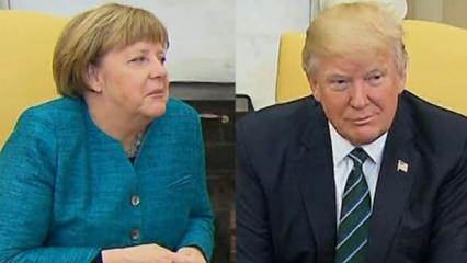 Merkel'den Trump'a "ilgi delisi" göndermesi