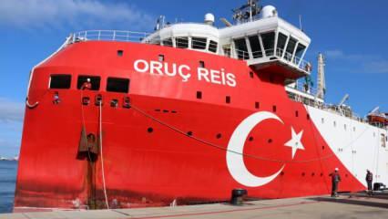 Oruç Reis Sismik Araştırma Gemisi, Filyos Limanı'na demirledi