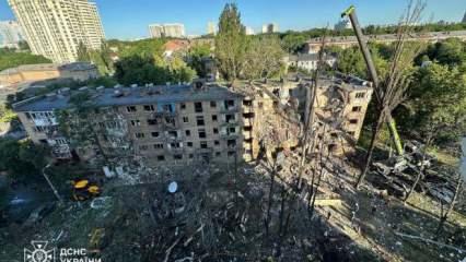 Rusya'dan Ukrayna'ya 539 İHA ve 11 füzeyle saldırı