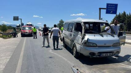 Sakarya'da feci kaza: 6 yaralı