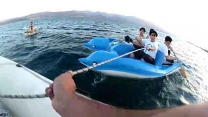Sapanca Gölü’nde 2 saatte 4 ayrı olayda 17 kişi boğulmaktan kurtarıldı