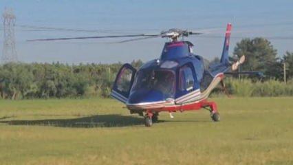 Süper Lig'de ilginç anlar! Teknik direktör tesislere helikopterle geldi