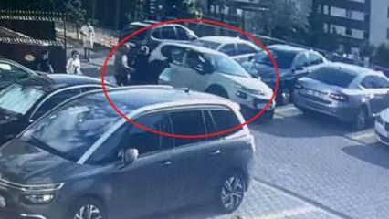 Tartıştığı eşinin ailesini ezdiği iddia edildi