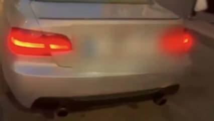 Tekirdağ'da asfaltı inleten egzozculara polis engeli