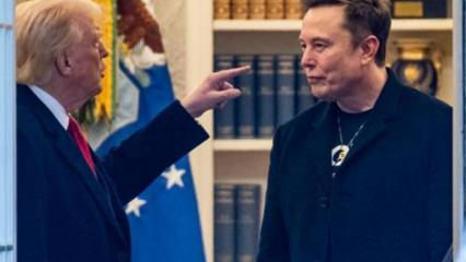 Kavga yeniden alevlendi! Trump'tan Elon Musk'a ağır sözler! 