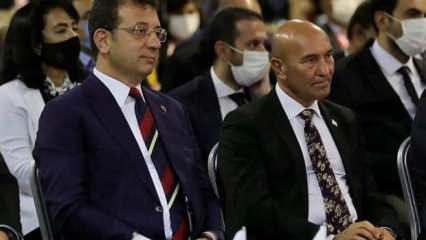 Tunç Soyer 'yolsuzluk' savunmasını 'yolsuzluk tutuklusu' İmamoğlu ile yaptı