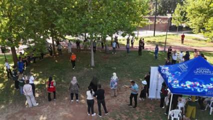 Gaziantep Büyükşehir, gazi şehirlileri sağlık için bir araya getirdi