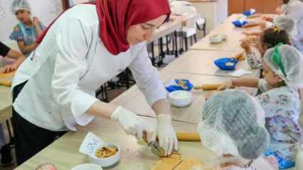 Gaziosmanpaşa’da minik ellerden büyük lezzetler