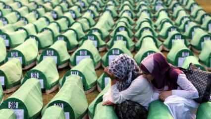 Srebrenitsa’nın 30. yıl dönümü! Soykırımının 7 şehidi toprağa verildi