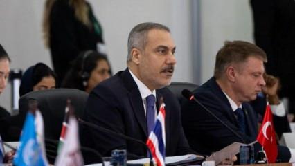Bakan Fidan BRICS zirvesinde konuştu