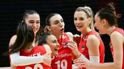 A Milli Kadın Voleybol Takımı'nın rakibi Çekya