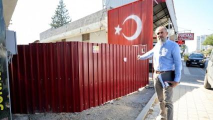 Adana'da akılalmaz olay: 'Tapulu arazim' diyerek sokağı kapattı