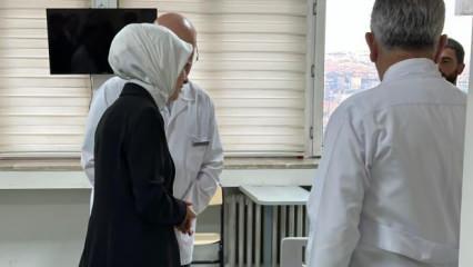 Bakan Göktaş, metan gazından zehirlenen askerleri ziyaret etti