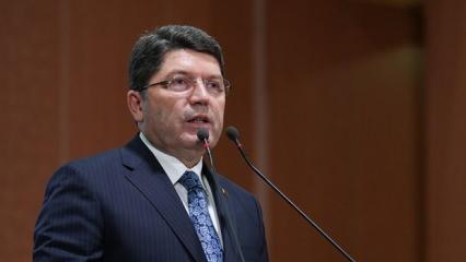 Bakan Tunç: Bin yıllık kardeşliğimize vurulan hançer çıkarılıyor!