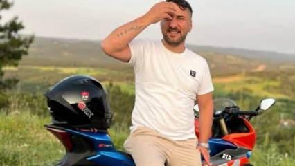 Bariyerlere çarpan motosiklet sürücüsü öldü